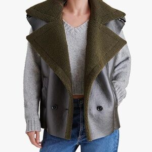 Steve Madden Fawn Vest in Olive